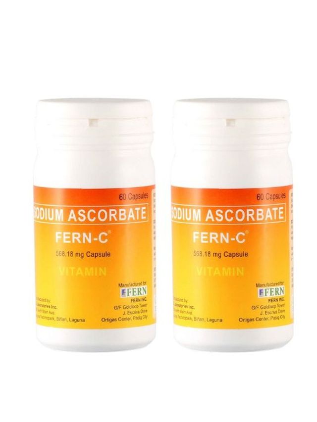 FernC Vitamin 500Mg 60 Capsules, Pack Of 2 edamama